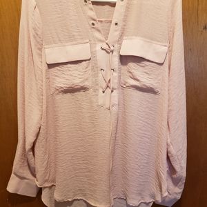 Medium pink blouse